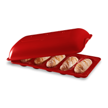 Cuoci Baguettes mini Emily Henry rosso 39 X 23 cm
